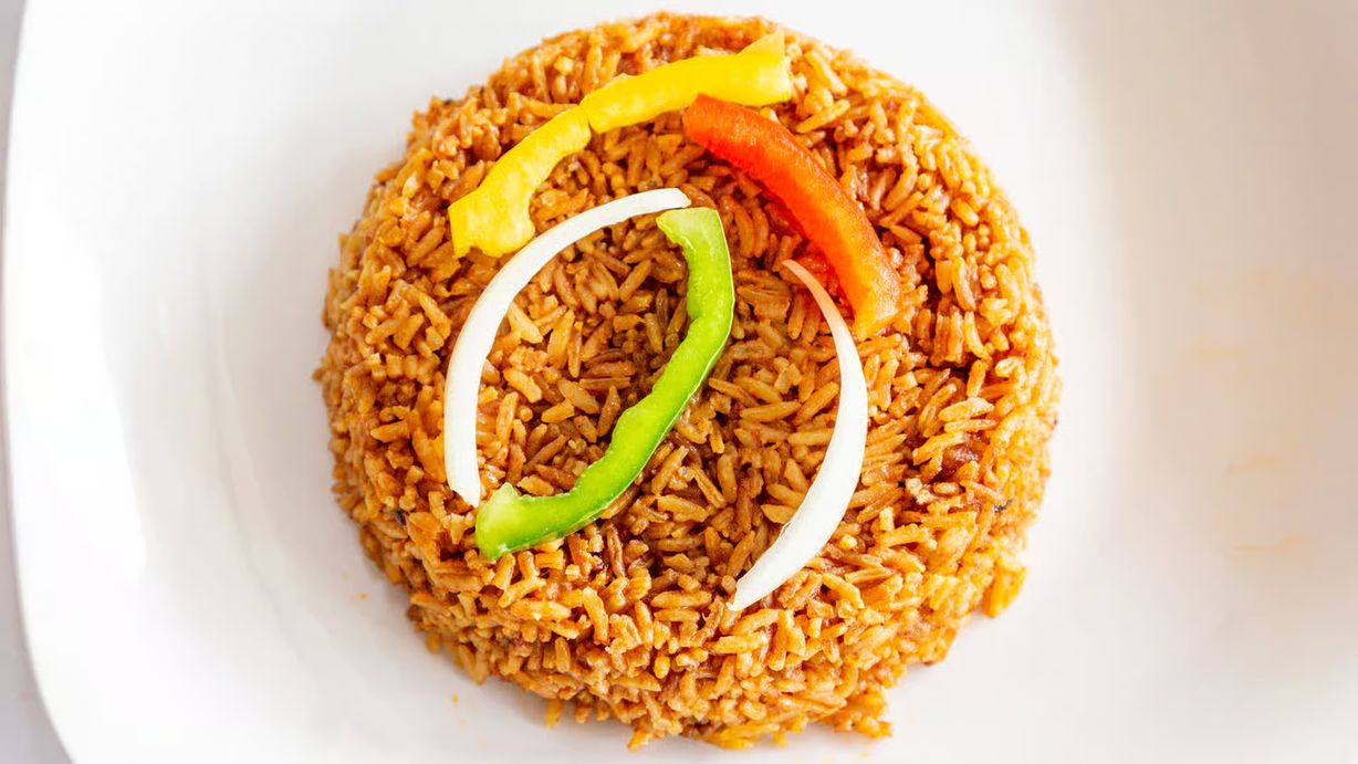 Jollof Rice at Vieve's Cuisine in Laurel, MD 20708 | YourMenu® Online Ordering