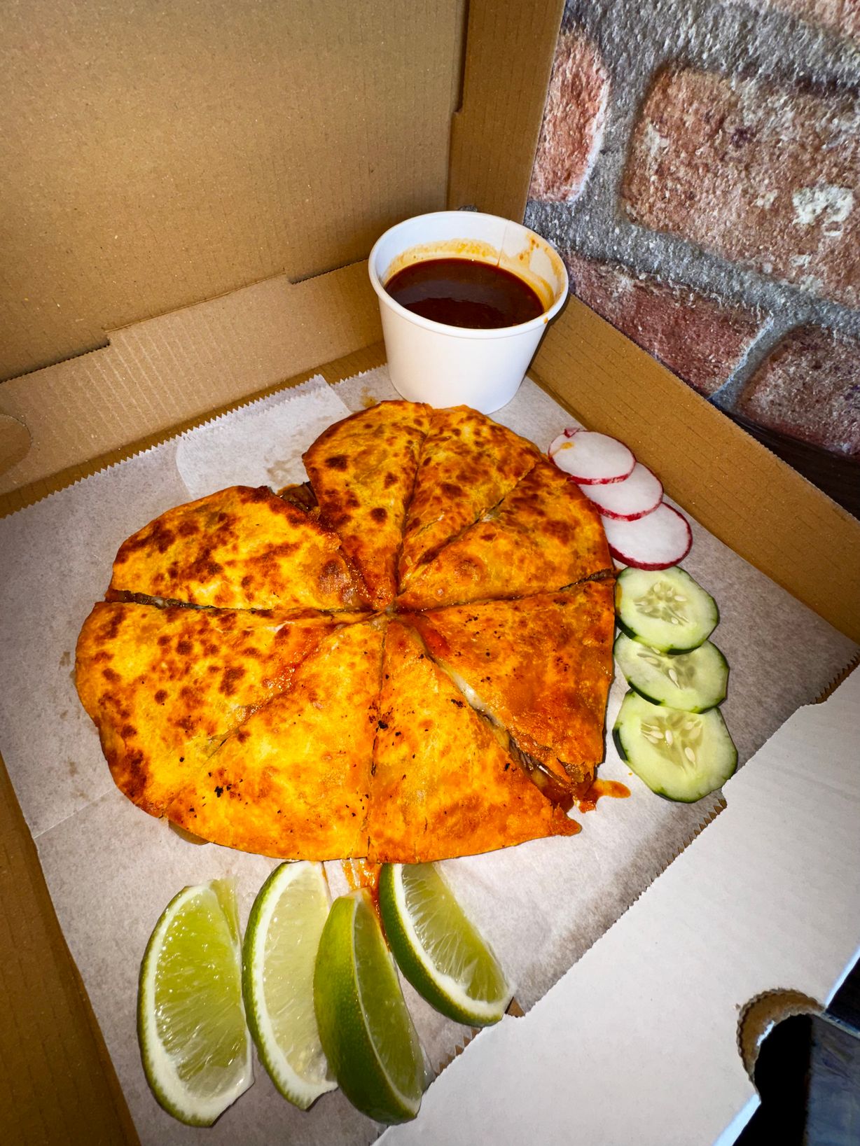 Heart Birria Pizza at Taco Bar - Frederick in Frederick, MD 21702 | YourMenu® Online Ordering