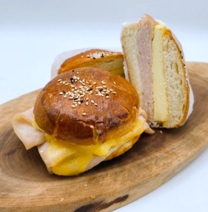 Milk Bread Breakfast Sandwich at The Rustic Whisk in CHARLOTTE, NC 28208 | YourMenu® Online Ordering
