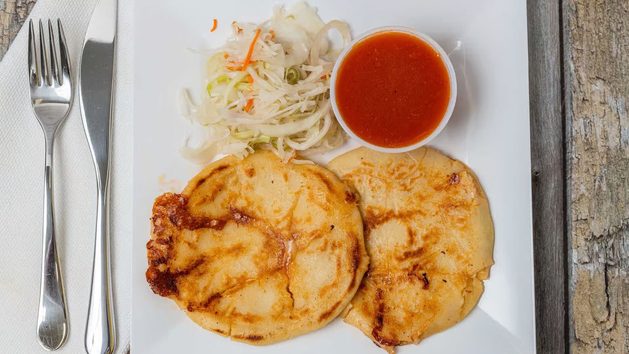 Pupusa Con Queso at Silvestre Chicken & Seafood in Bowie, MD 20720 | YourMenu® Online Ordering