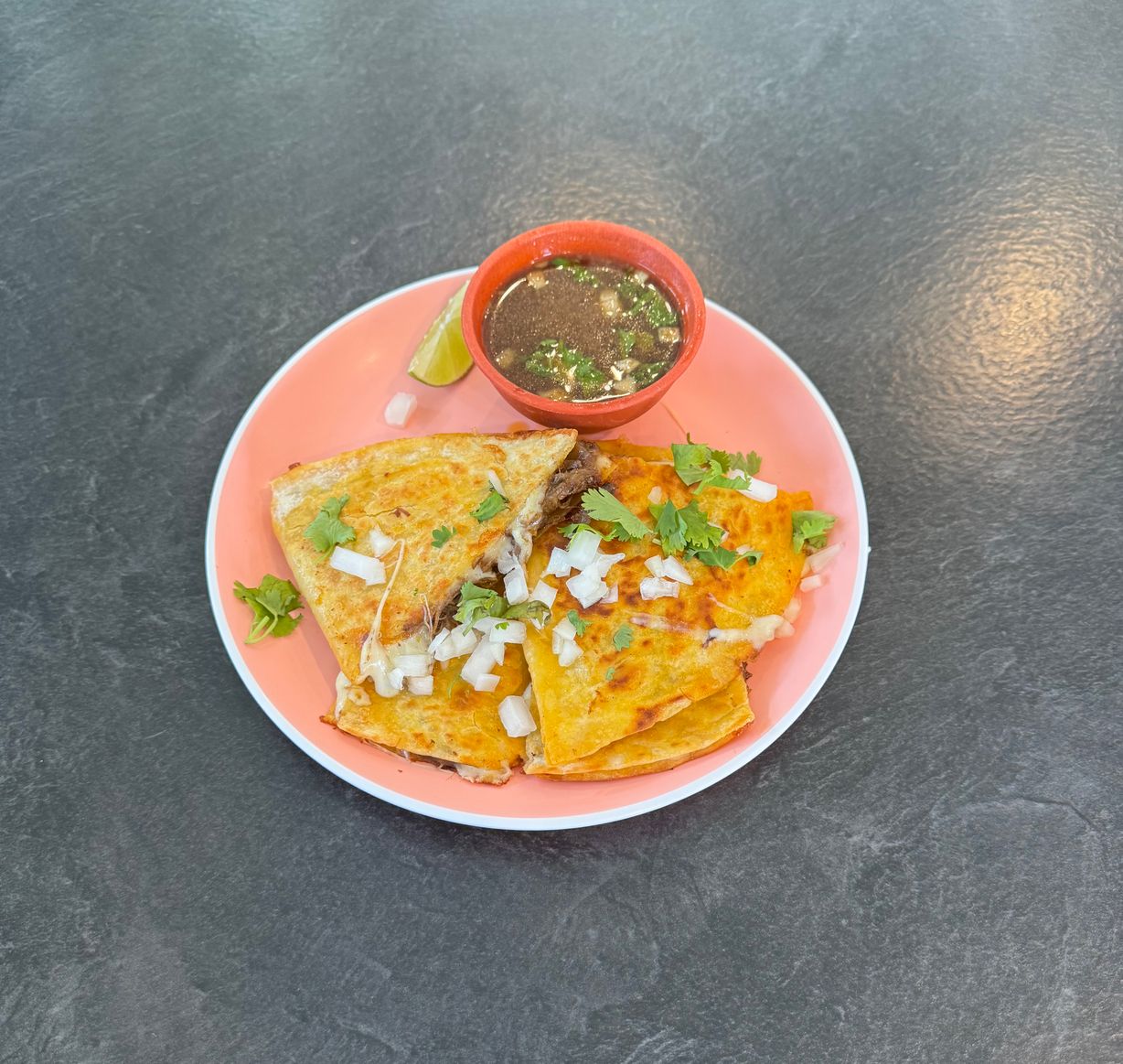 Quesadilla Birria at La Brasita in Derwood, MD 20855 | YourMenu® Online Ordering