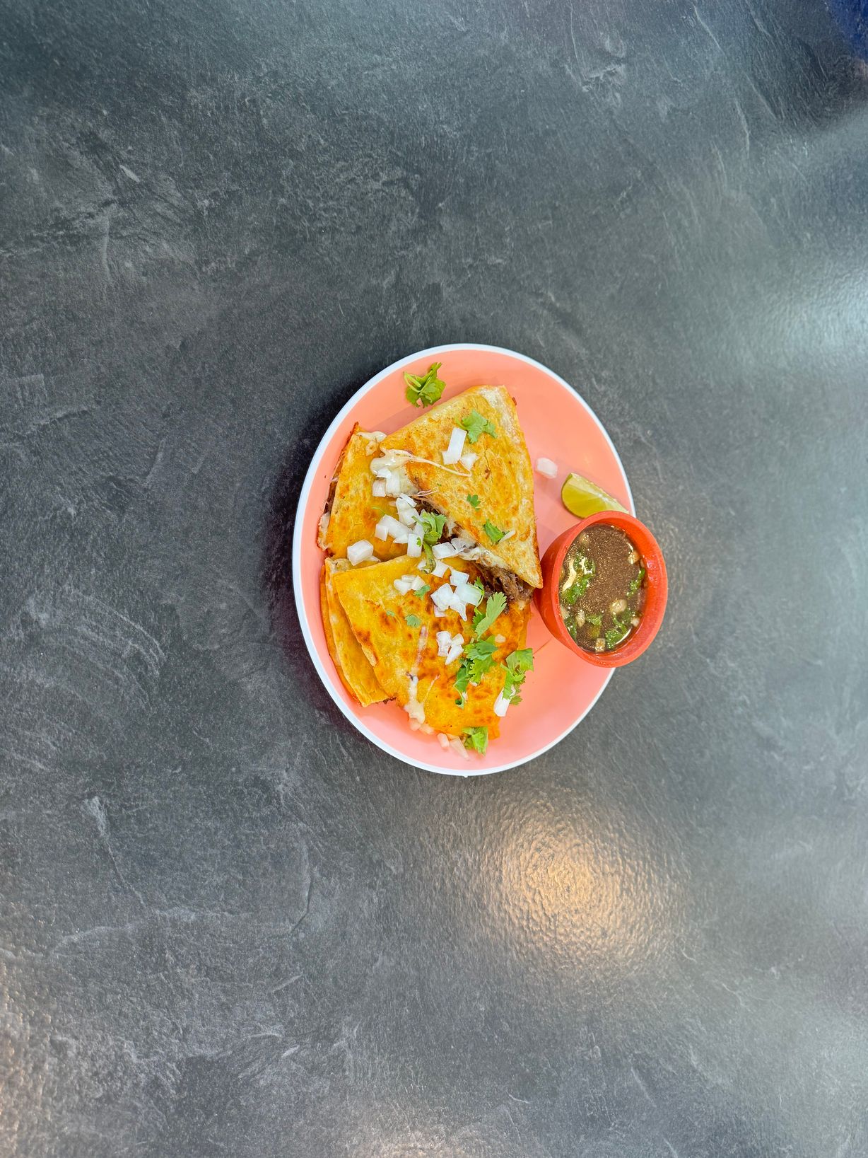 Quesadilla Birria at La Brasita in Derwood, MD 20855 | YourMenu® Online Ordering