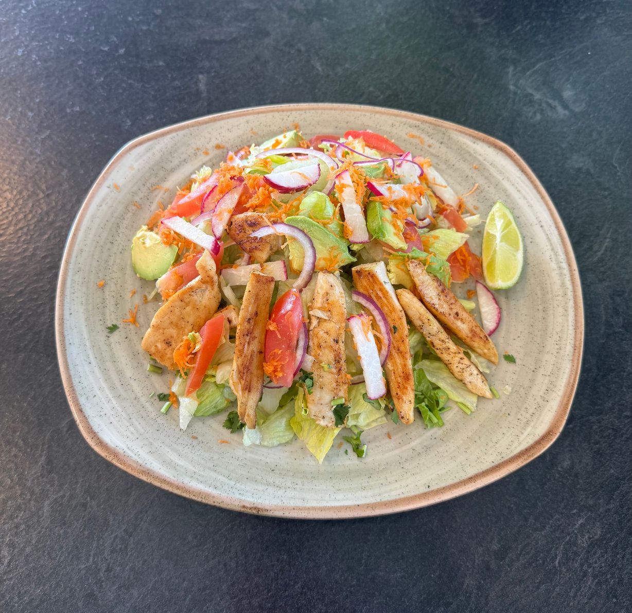 Ensalada Mahi Mahi at La Brasita in Derwood, MD 20855 | YourMenu® Online Ordering
