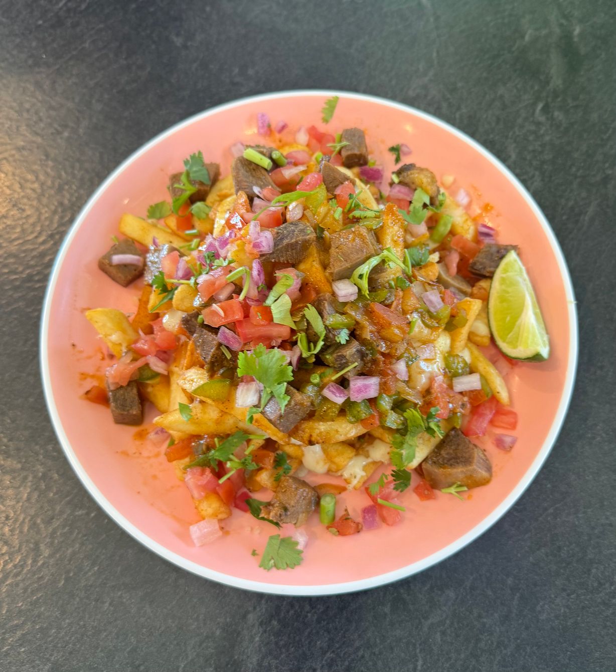 Asada Fries Lengua at La Brasita in Derwood, MD 20855 | YourMenu® Online Ordering
