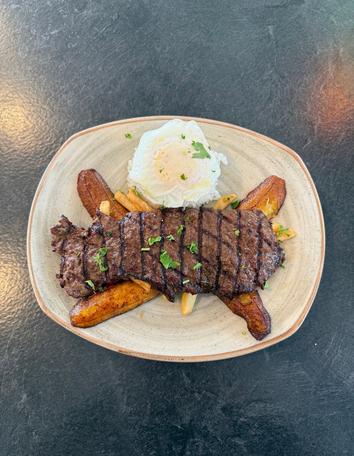 Bistec Alo Pobre at La Brasita in Derwood, MD 20855 | YourMenu® Online Ordering