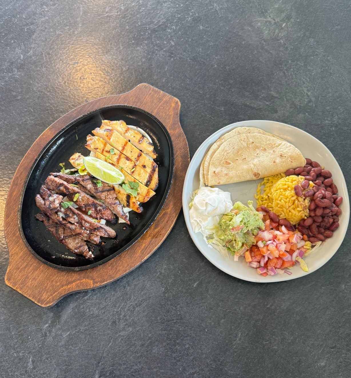 Fajita Carne Y Pollo at La Brasita in Derwood, MD 20855 | YourMenu® Online Ordering