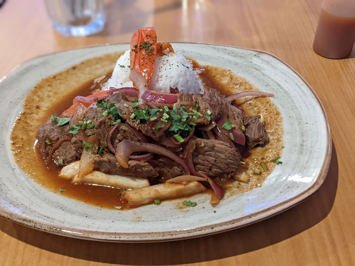 Lomo Saltado at La Brasita in Derwood, MD 20855 | YourMenu® Online Ordering