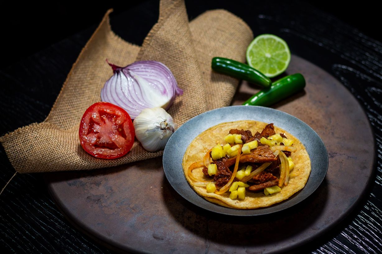 Vegan Pastor Taco at Taco Bar - Gaithersburg in Gaithersburg, MD 20877 | YourMenu® Online Ordering