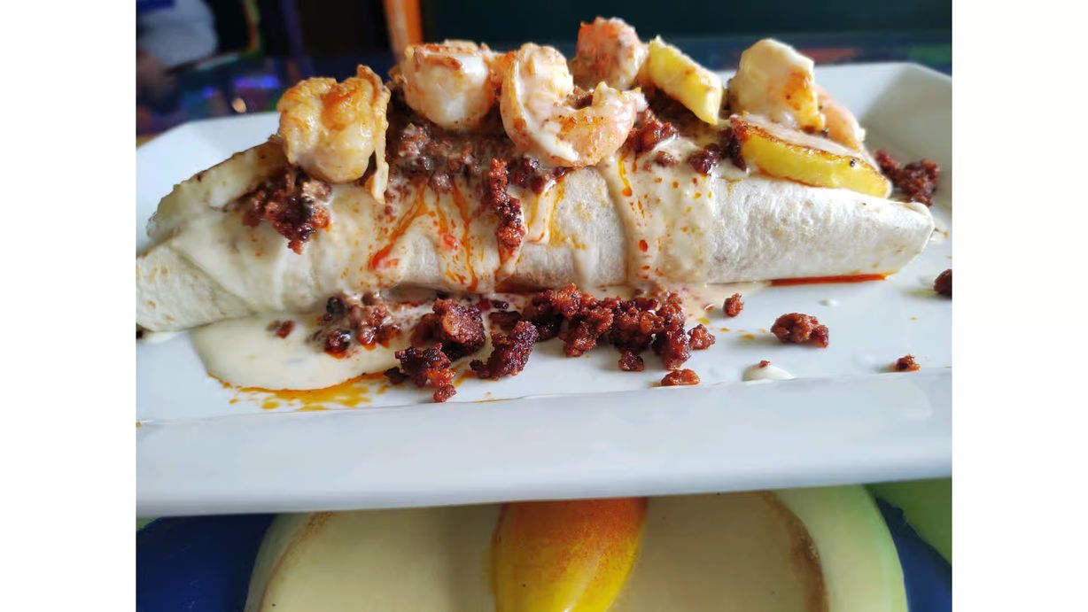 Burrito Tropical at Fiesta Charra Ashland in Ashland, OH 44805 | YourMenu® Online Ordering