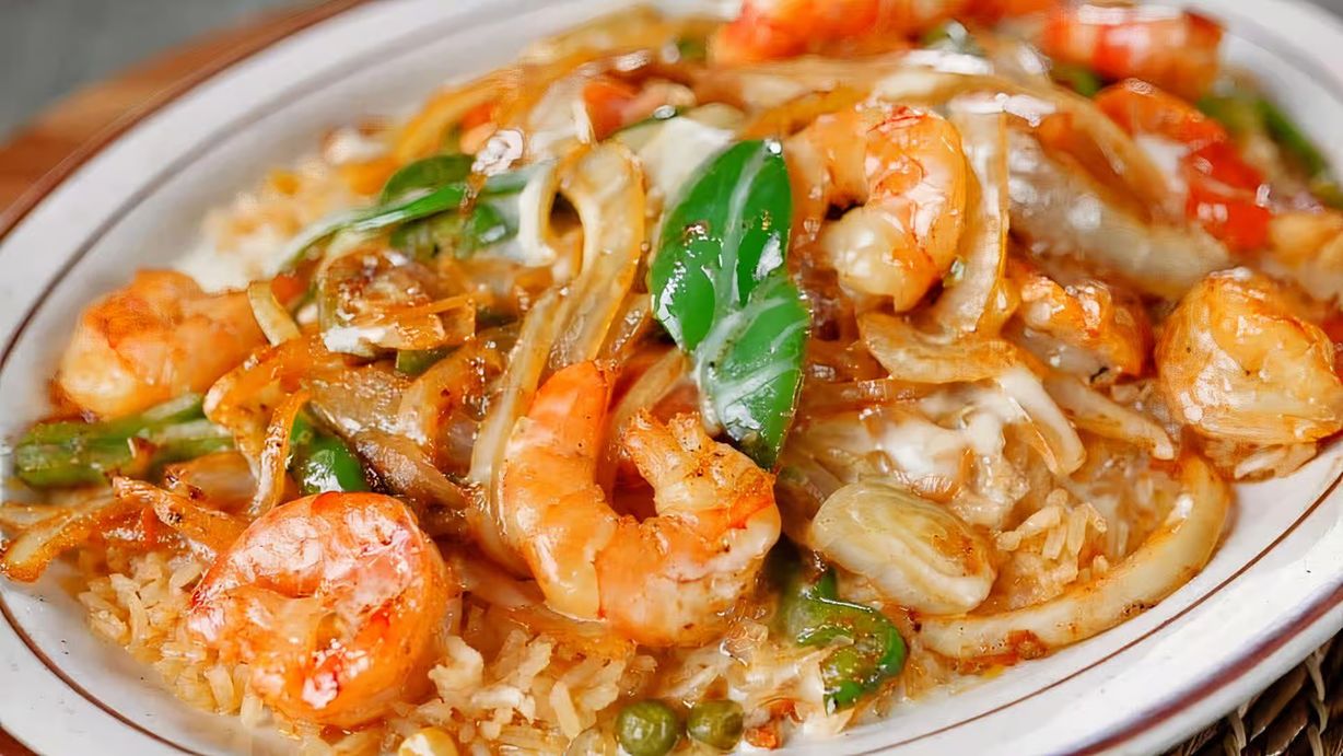 Seafood Rice Bowl at Fiesta Charra Ashland in Ashland, OH 44805 | YourMenu® Online Ordering
