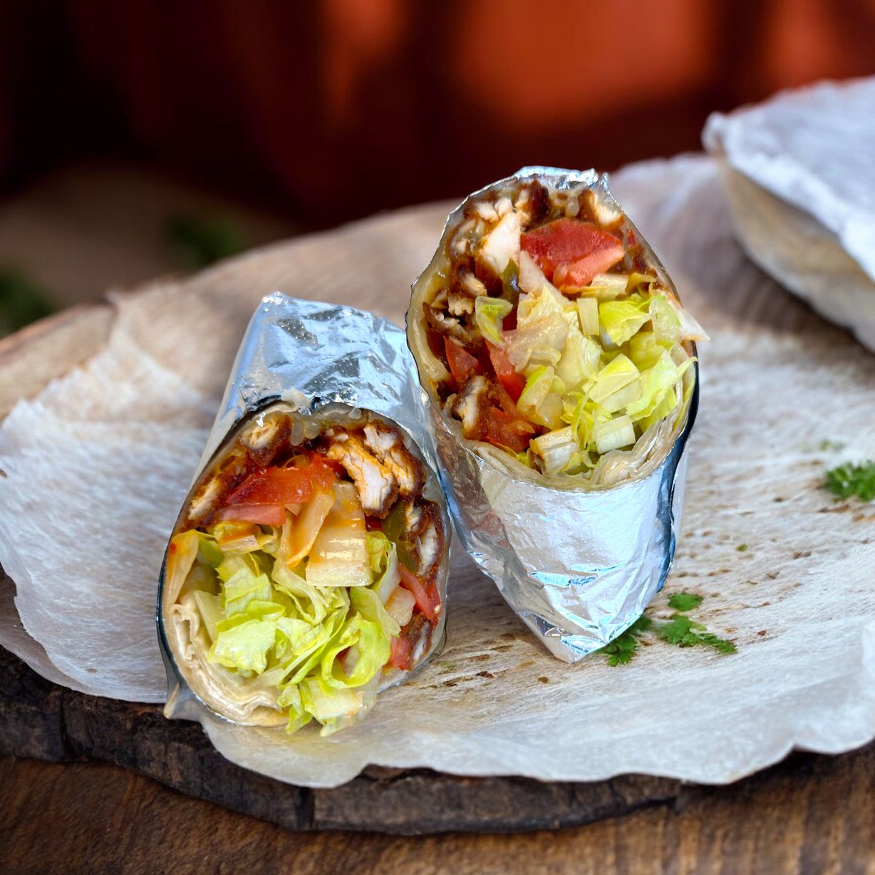Buffalo Chicken Wrap at Blowin' Smoke BBQ @ Prime Time Butcher in WOODBURY, NY 11797 | YourMenu® Online Ordering