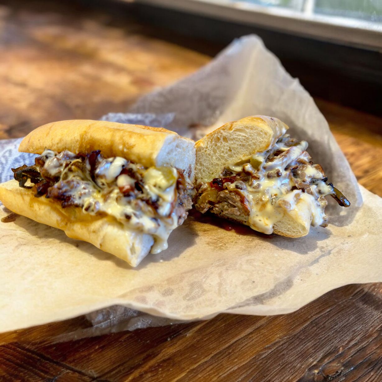 Classic Philly Cheesesteak at Blowin' Smoke BBQ @ Prime Time Butcher in WOODBURY, NY 11797 | YourMenu® Online Ordering