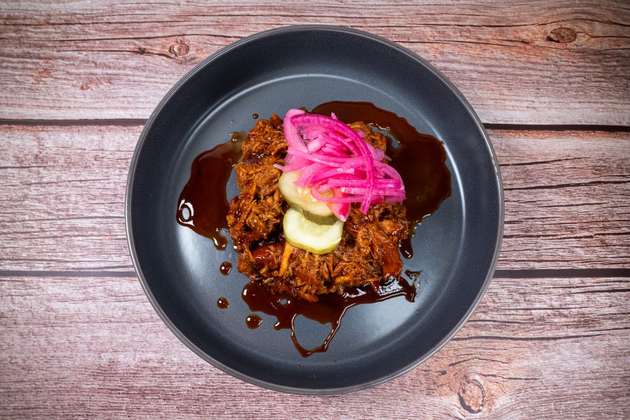 Pulled Chicken Platter at Blowin' Smoke BBQ @ Prime Time Butcher in WOODBURY, NY 11797 | YourMenu® Online Ordering
