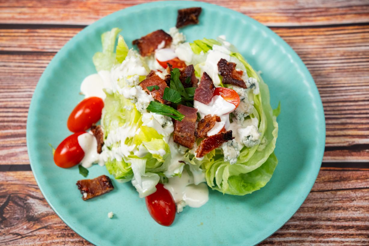 Iceberg Wedge at Blowin' Smoke BBQ @ Prime Time Butcher in WOODBURY, NY 11797 | YourMenu® Online Ordering