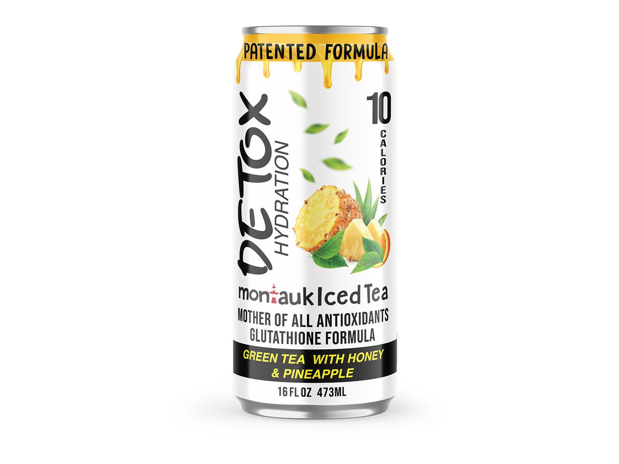 Montauk Iced Tea - Detox Green Tea With Honey & Pineapple at Blowin' Smoke BBQ @ Prime Time Butcher in WOODBURY, NY 11797 | YourMenu® Online Ordering