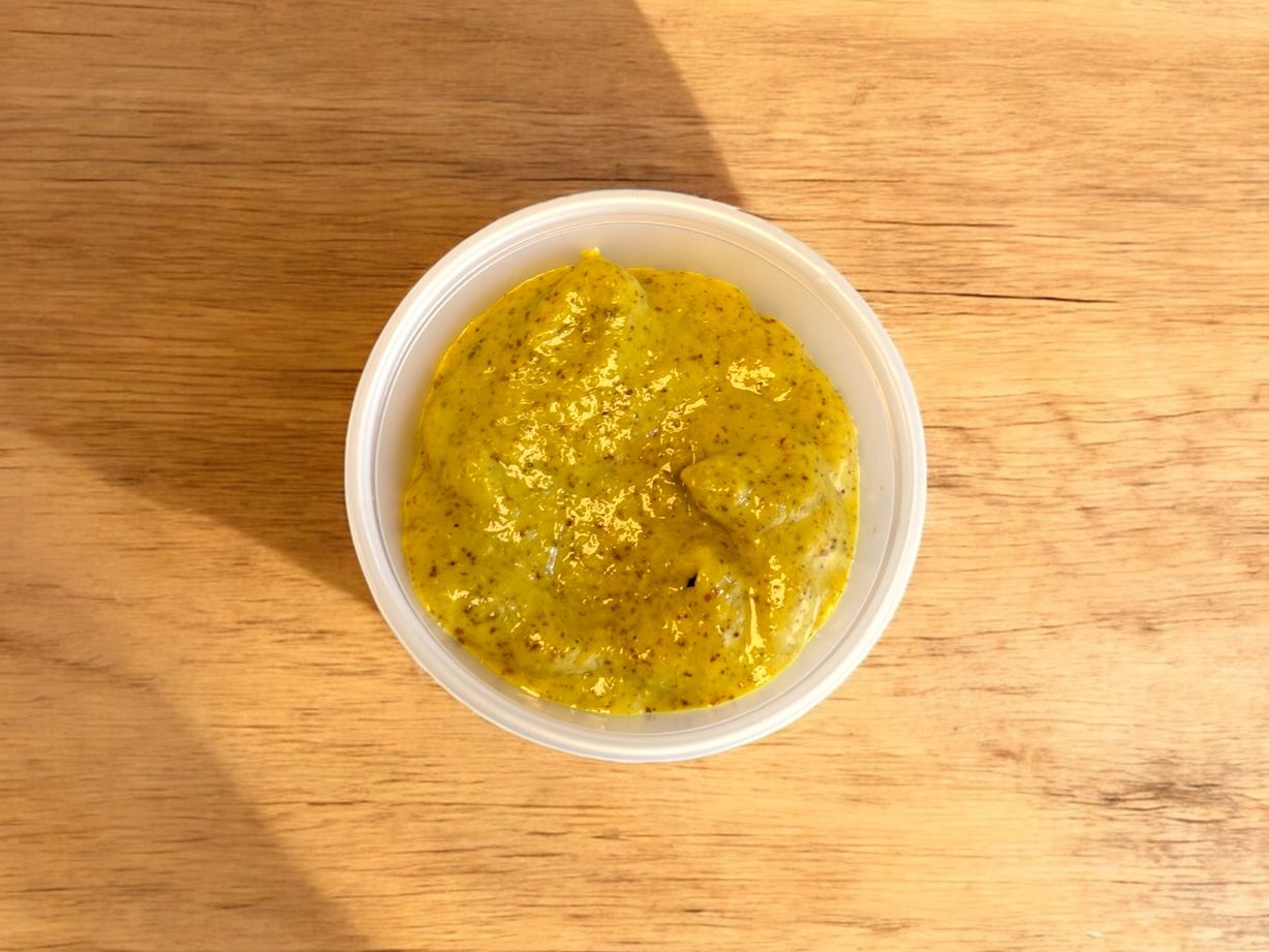 Side Mustard at Blowin' Smoke BBQ @ Prime Time Butcher in WOODBURY, NY 11797 | YourMenu® Online Ordering