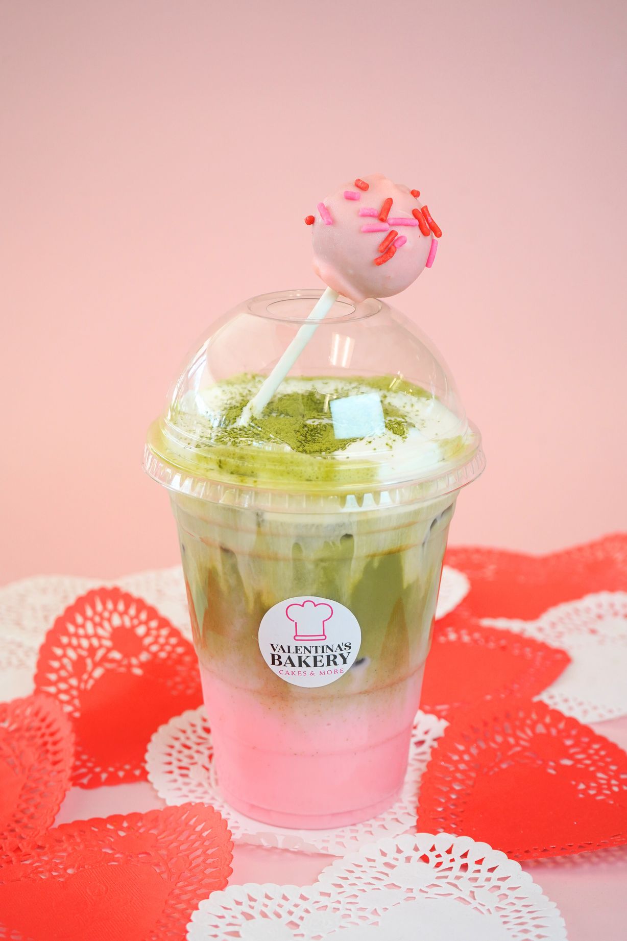 Be Mine Matcha at Valentina's Bakery in Boca Raton, FL 33428 | YourMenu® Online Ordering