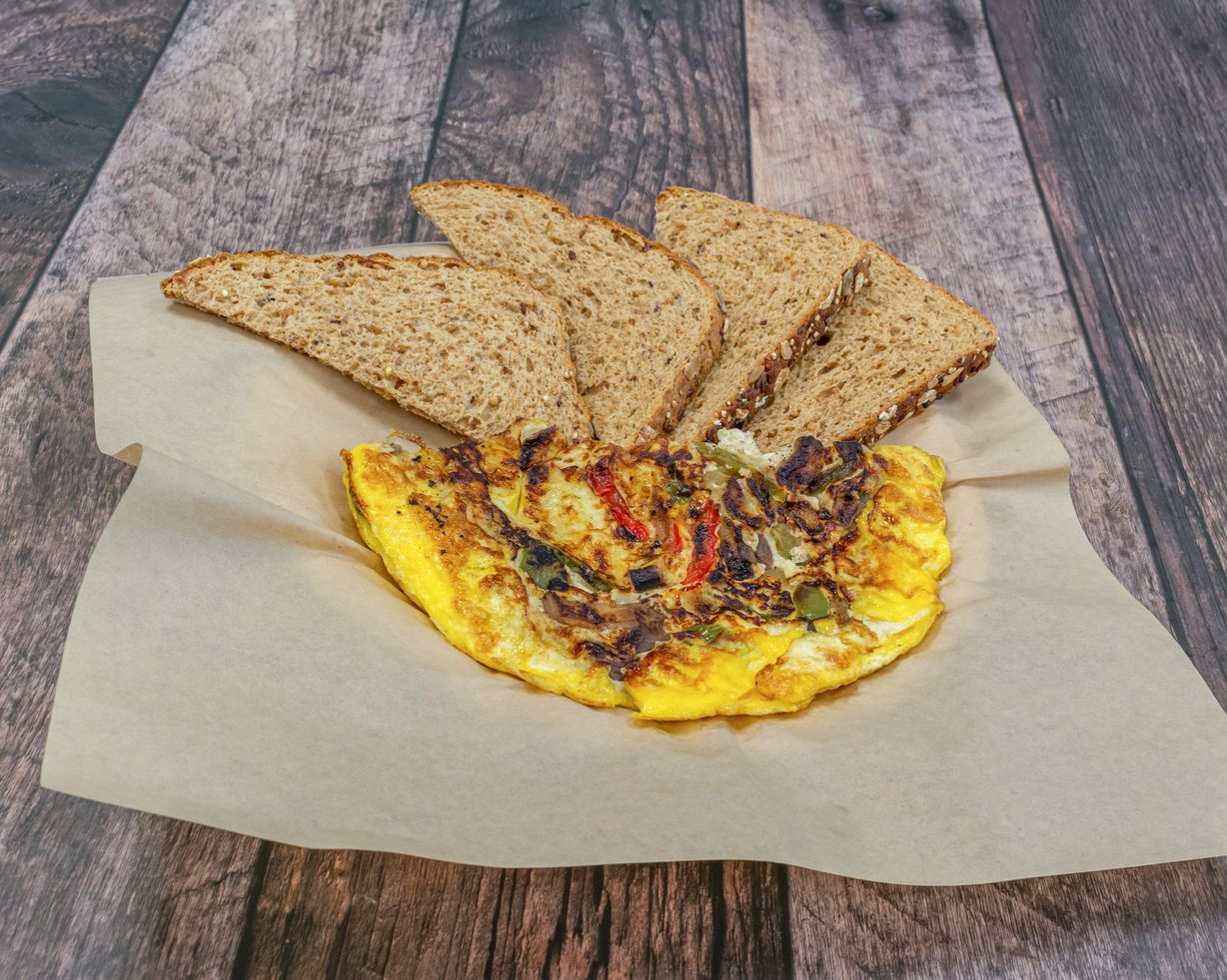 Veggie Omelette at Valentina's Bakery in Boca Raton, FL 33428 | YourMenu® Online Ordering