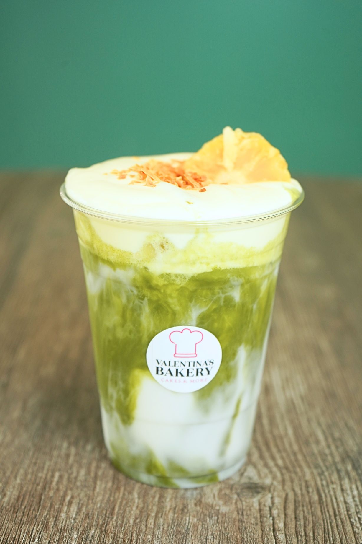 Piña Colada Matcha at Valentina's Bakery in Boca Raton, FL 33428 | YourMenu® Online Ordering