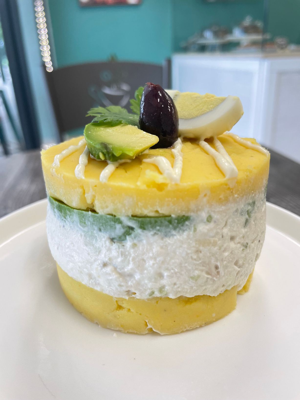 Chicken Causa at Valentina's Bakery in Boca Raton, FL 33428 | YourMenu® Online Ordering