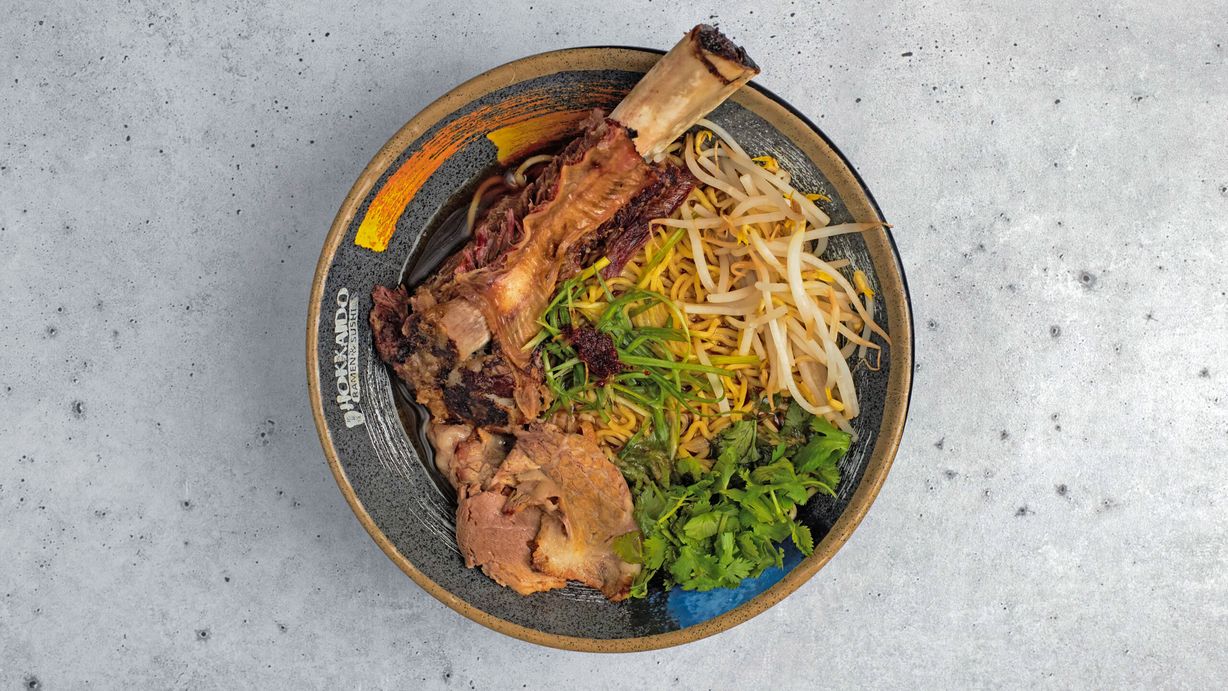 Spicy Beef Ramen at Hokkaido Ramen & Sushi Bar - San Marcos in SAN MARCOS, TX 78666 | YourMenu® Online Ordering