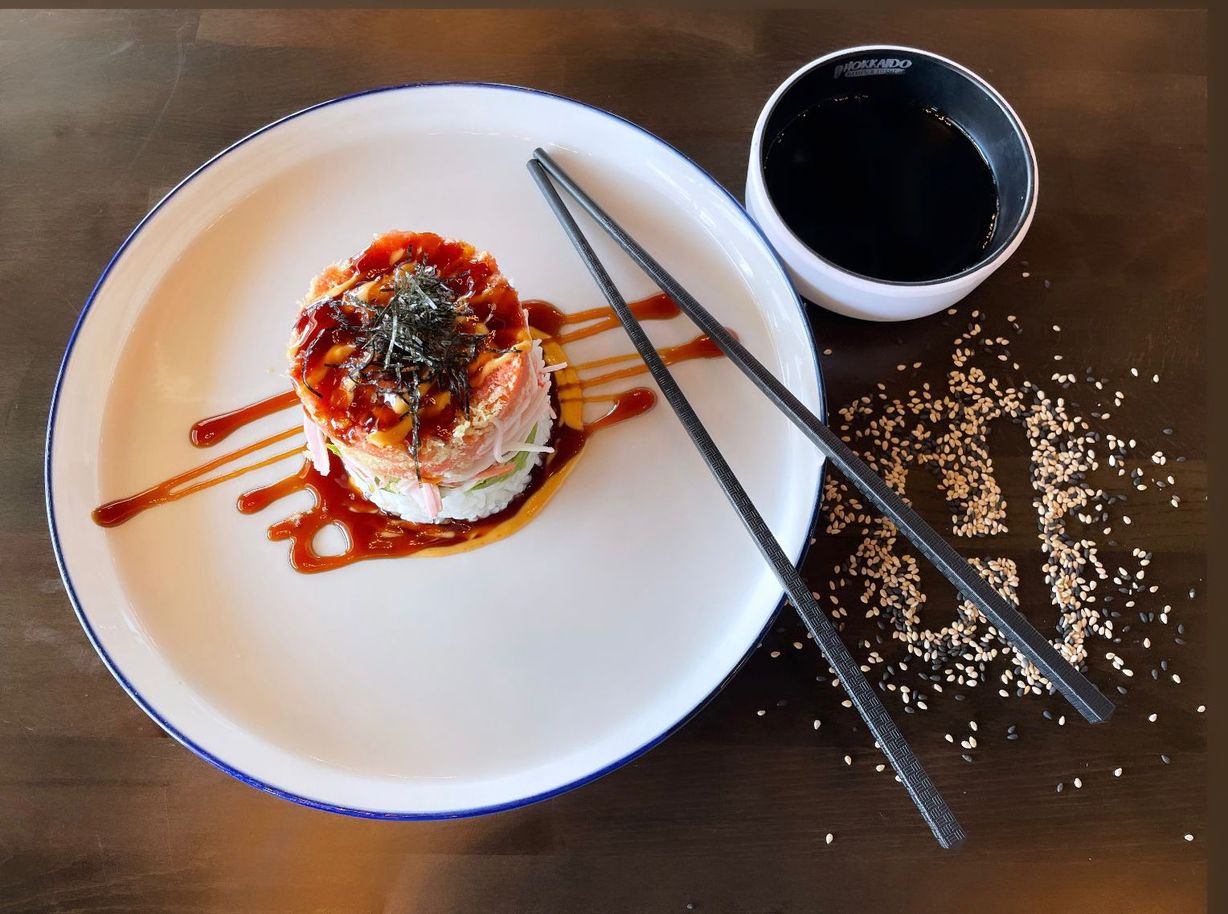 Ahi tower at Hokkaido Ramen & Sushi Bar - San Marcos in SAN MARCOS, TX 78666 | YourMenu® Online Ordering
