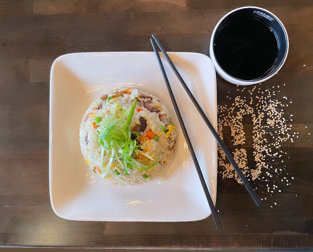 Beef Fried Rice at Hokkaido Ramen & Sushi Bar - San Marcos in SAN MARCOS, TX 78666 | YourMenu® Online Ordering