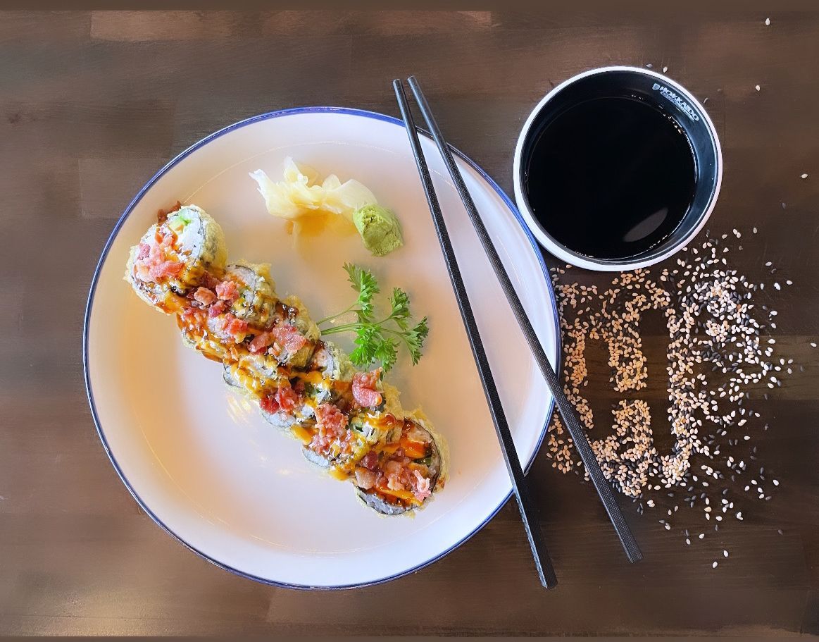 Texas Roll (cooked) at Hokkaido Ramen & Sushi Bar - San Marcos in SAN MARCOS, TX 78666 | YourMenu® Online Ordering