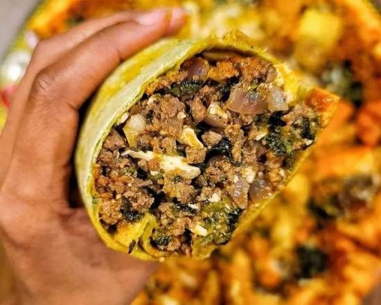 Kitfo On Green Wrap at Ice ‘n Slice in WASHINGTON, DC 20011 | YourMenu® Online Ordering