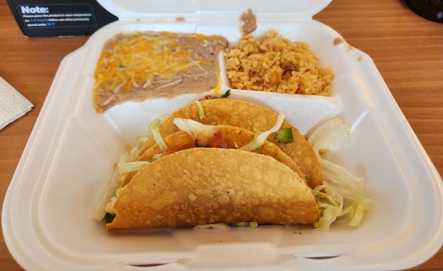 Hard Taco Plate at Taco Jalisco in Sarasota, FL 34231 | YourMenu® Online Ordering