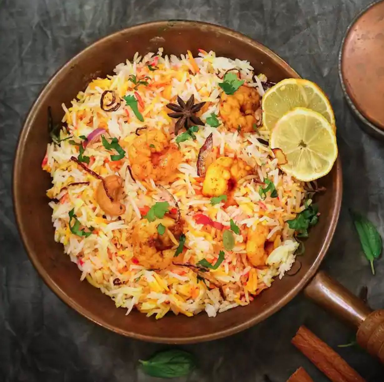 Prawns Biryani at Malabar Coast in Santa Clara, CA 95051-3005 | YourMenu® Online Ordering