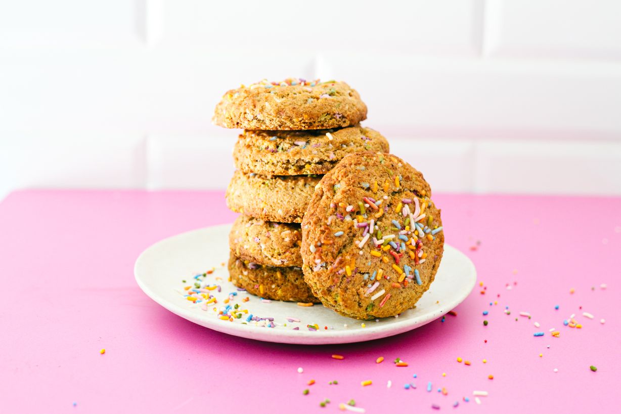 Birthday cake cookie (V-GF) at Gratefuel Cafe in Fort Lauderdale, FL 33308 | YourMenu® Online Ordering