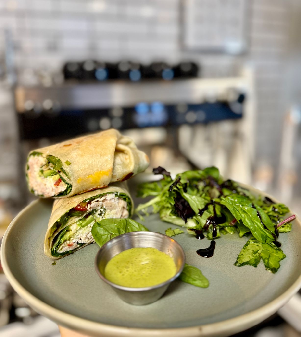 Green Goddess Wrap at Gratefuel Cafe in Fort Lauderdale, FL 33308 | YourMenu® Online Ordering