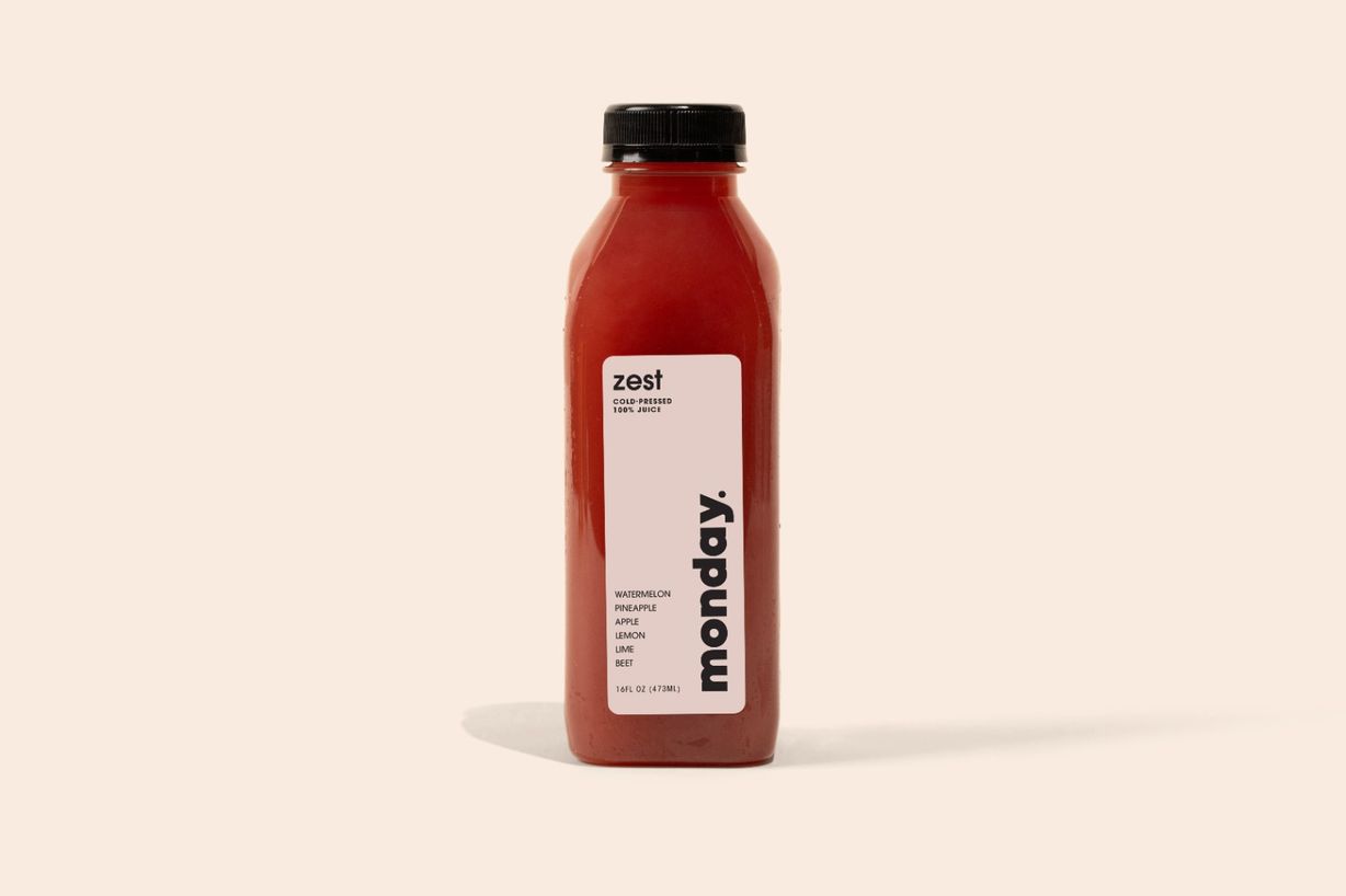 Monday Zest Cold Pressed Juice at Gratefuel Cafe in Fort Lauderdale, FL 33308 | YourMenu® Online Ordering