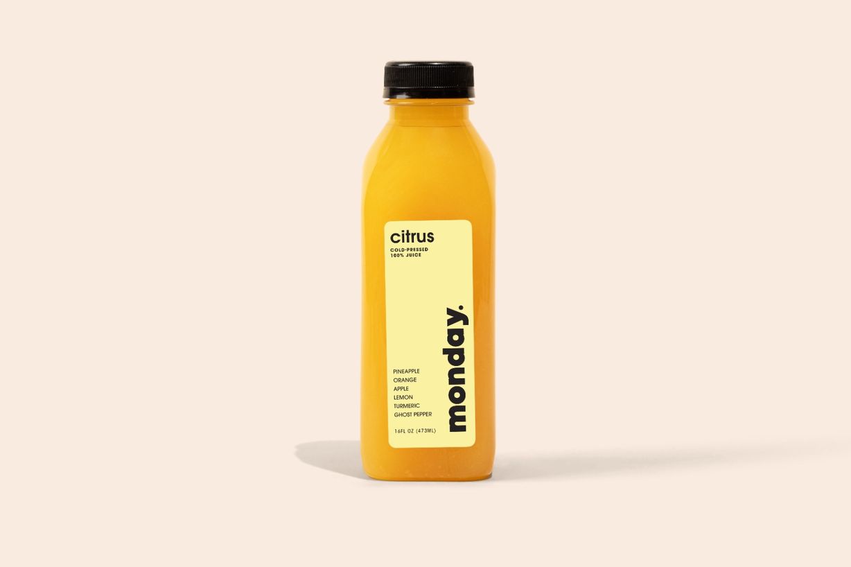 Monday Citrus Cold Pressed Juice at Gratefuel Cafe in Fort Lauderdale, FL 33308 | YourMenu® Online Ordering