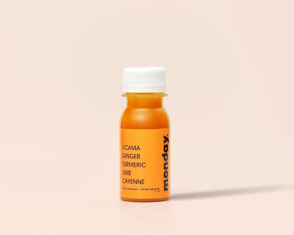Monday Shot (Orange, Pineapple, Turmeric, Cayenne) at Gratefuel Cafe in Fort Lauderdale, FL 33308 | YourMenu® Online Ordering