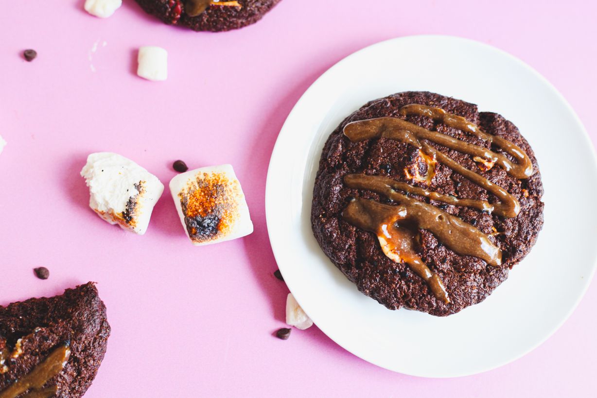 Rocky road cookie (V-GF) at Gratefuel Cafe in Fort Lauderdale, FL 33308 | YourMenu® Online Ordering