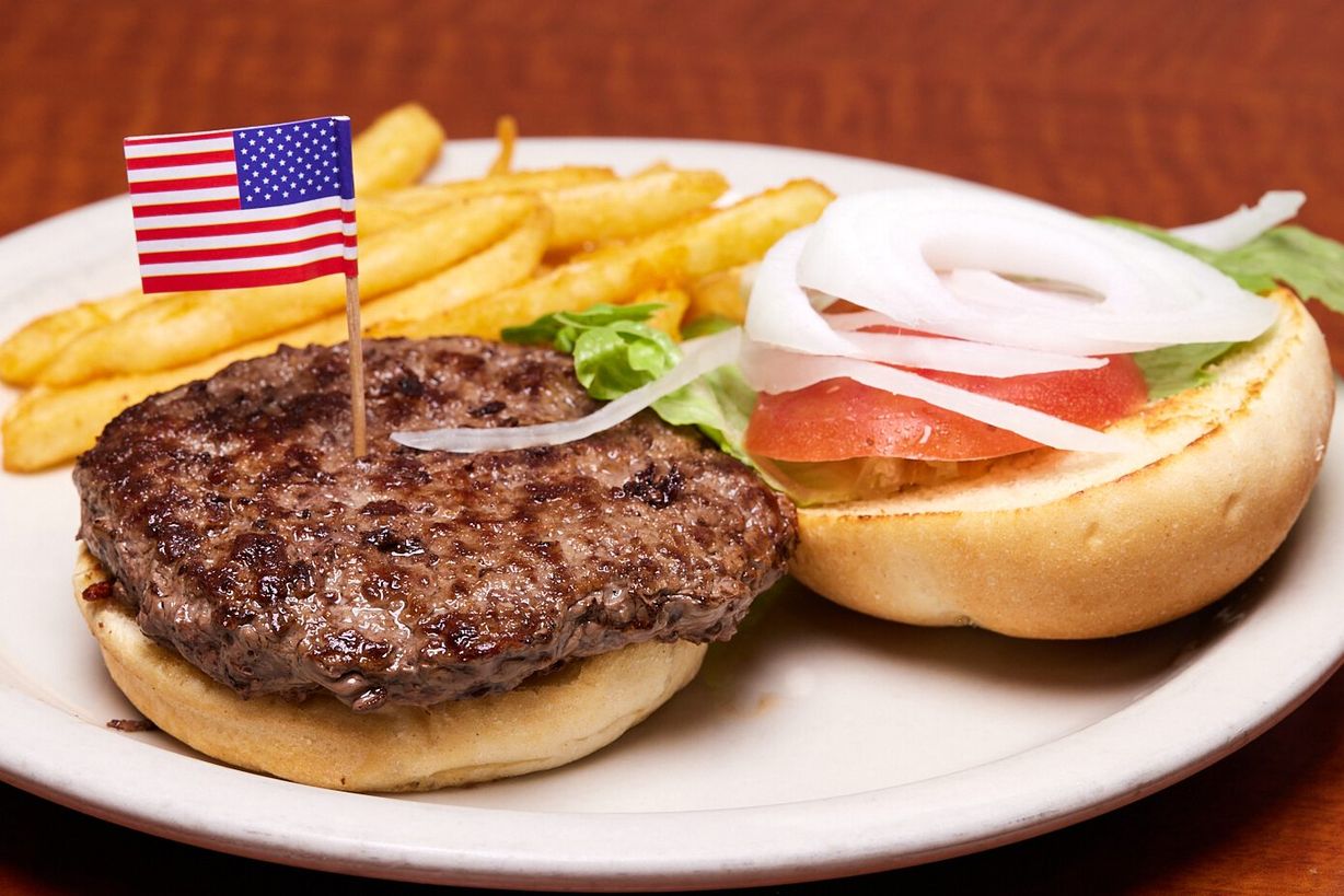 Hamburger at Boulevard Diner in Port St. Lucie, FL 34984 | YourMenu® Online Ordering