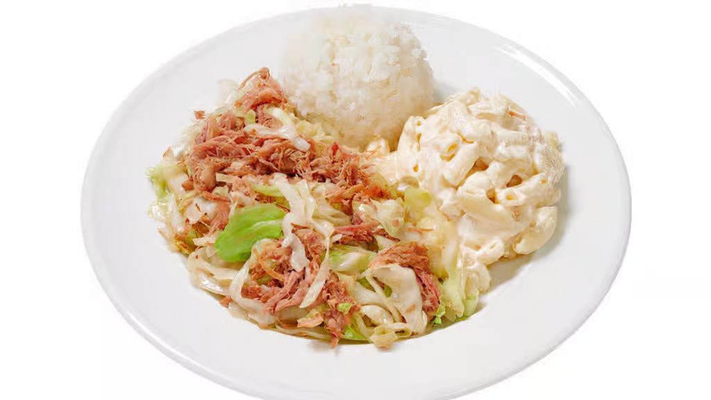 Mini Kalua Pork w/Cabbage at L&L Hawaiian BBQ in Ramona, CA 92065 | YourMenu® Online Ordering