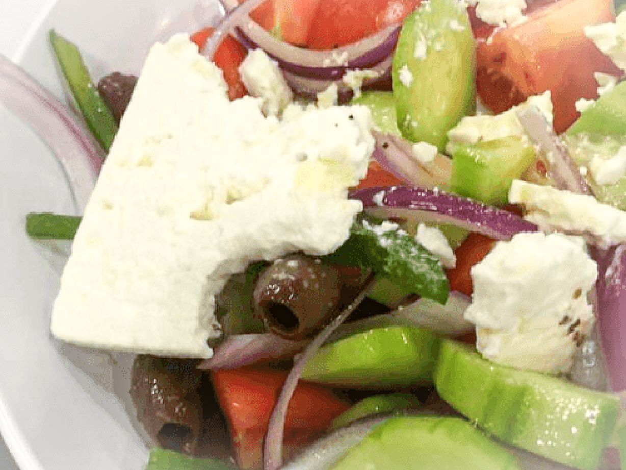 Side Greek Salad at Keratsini Greek Kitchen in Annapolis, MD 21401 | YourMenu® Online Ordering