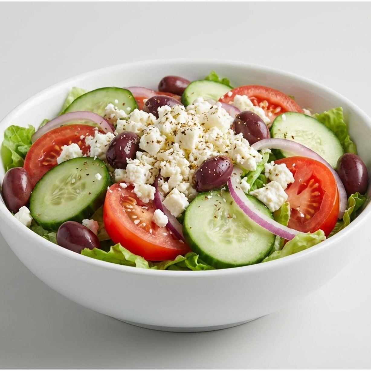 Half Greek Salad at Keratsini Greek Kitchen in Annapolis, MD 21401 | YourMenu® Online Ordering