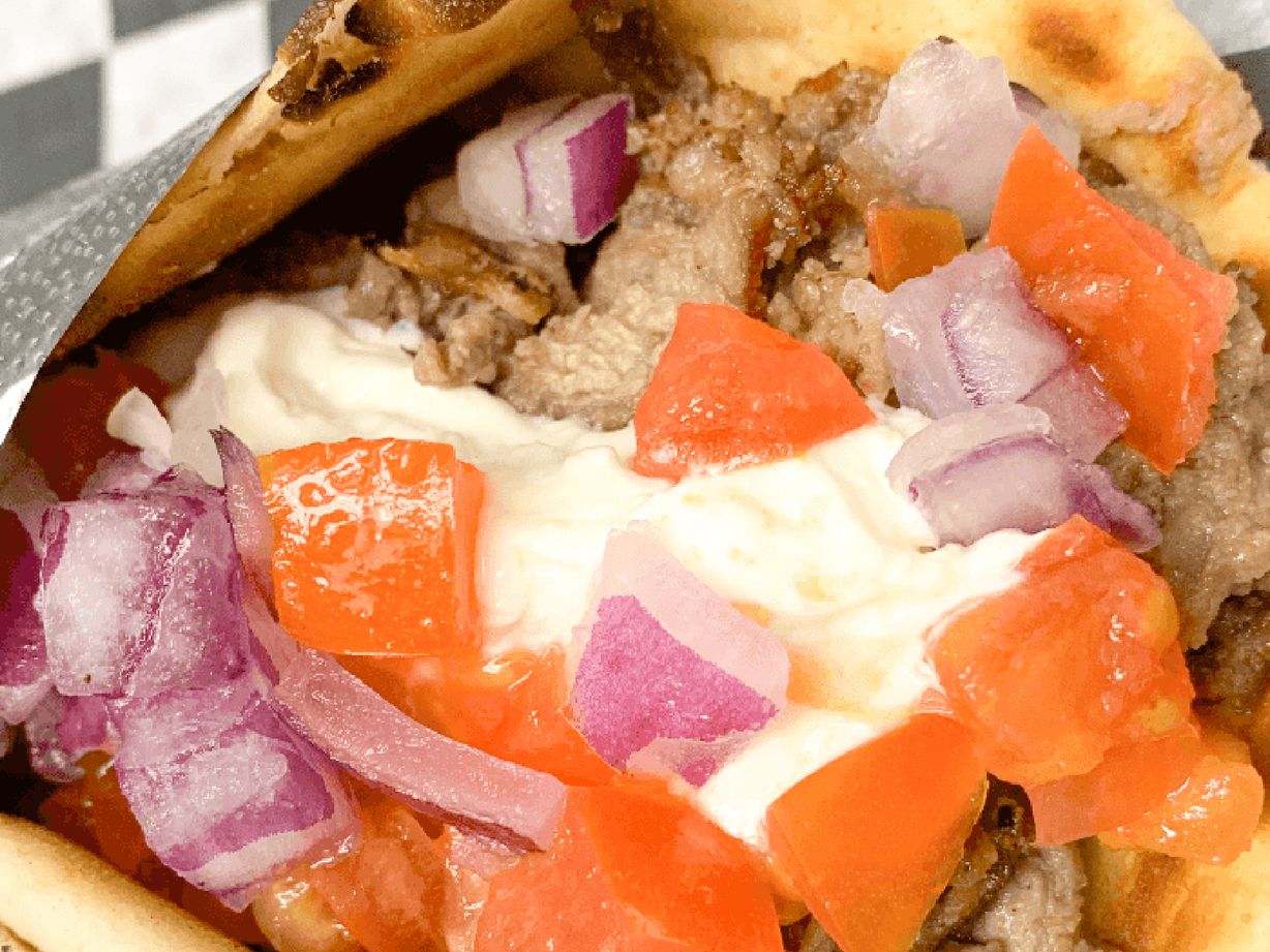 Pork Gyro at Keratsini Greek Kitchen in Annapolis, MD 21401 | YourMenu® Online Ordering