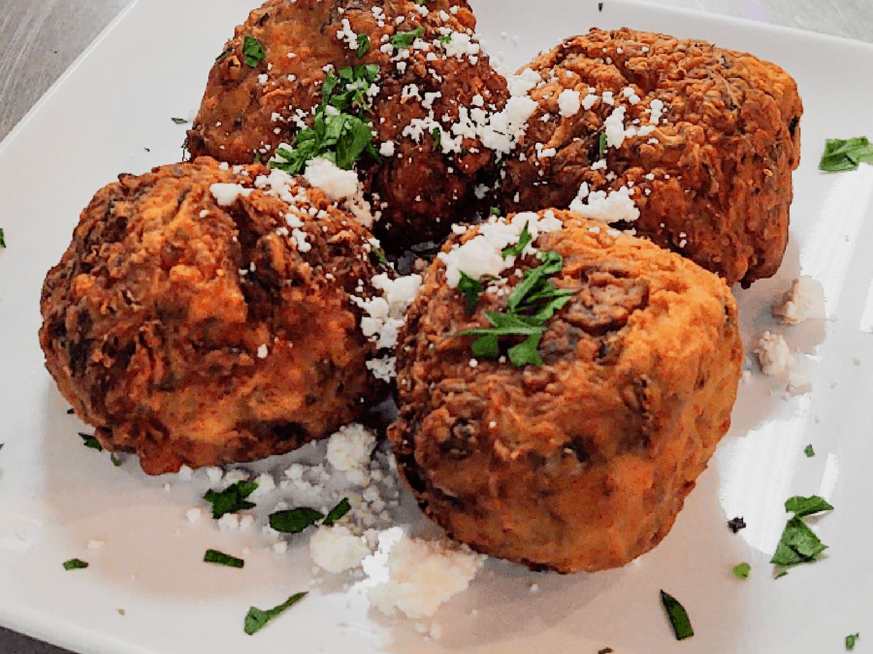 Kolokithokeftedes at Keratsini Greek Kitchen in Annapolis, MD 21401 | YourMenu® Online Ordering