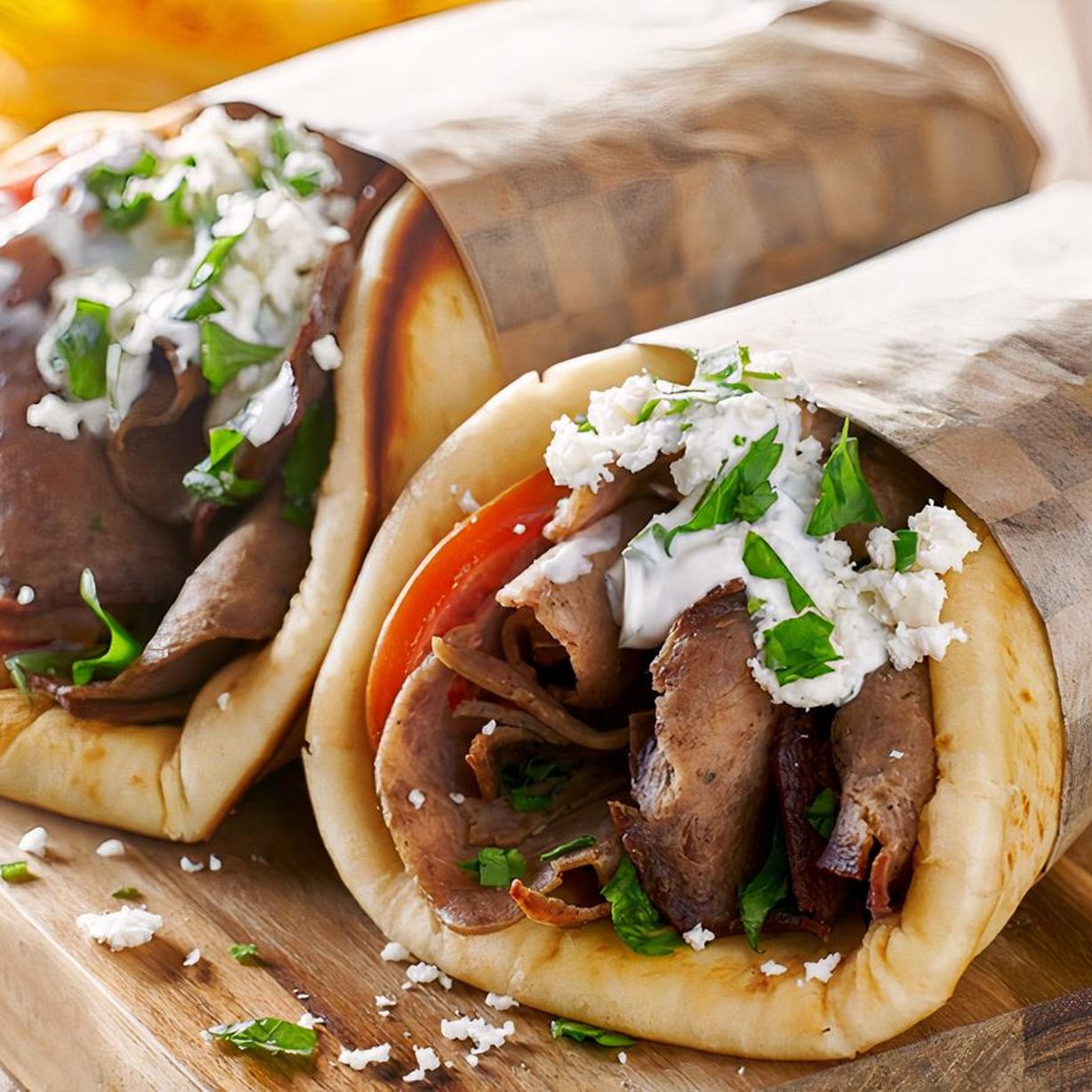 Lamb/Beef Gyro at Keratsini Greek Kitchen in Annapolis, MD 21401 | YourMenu® Online Ordering