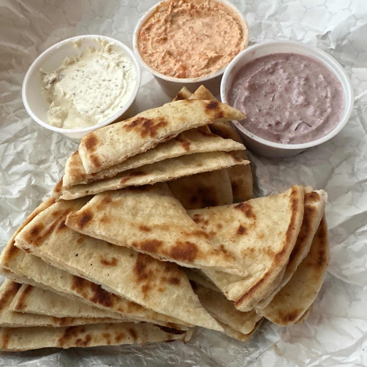 Spread Sampler at Keratsini Greek Kitchen in Annapolis, MD 21401 | YourMenu® Online Ordering