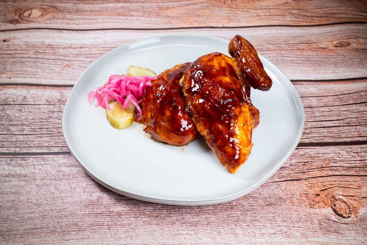 1/2 Tray - BBQ Chicken at Blowin' Smoke BBQ @ Prime Time Butcher | Catering in WOODBURY, NY 117971212 | YourMenu® Online Ordering