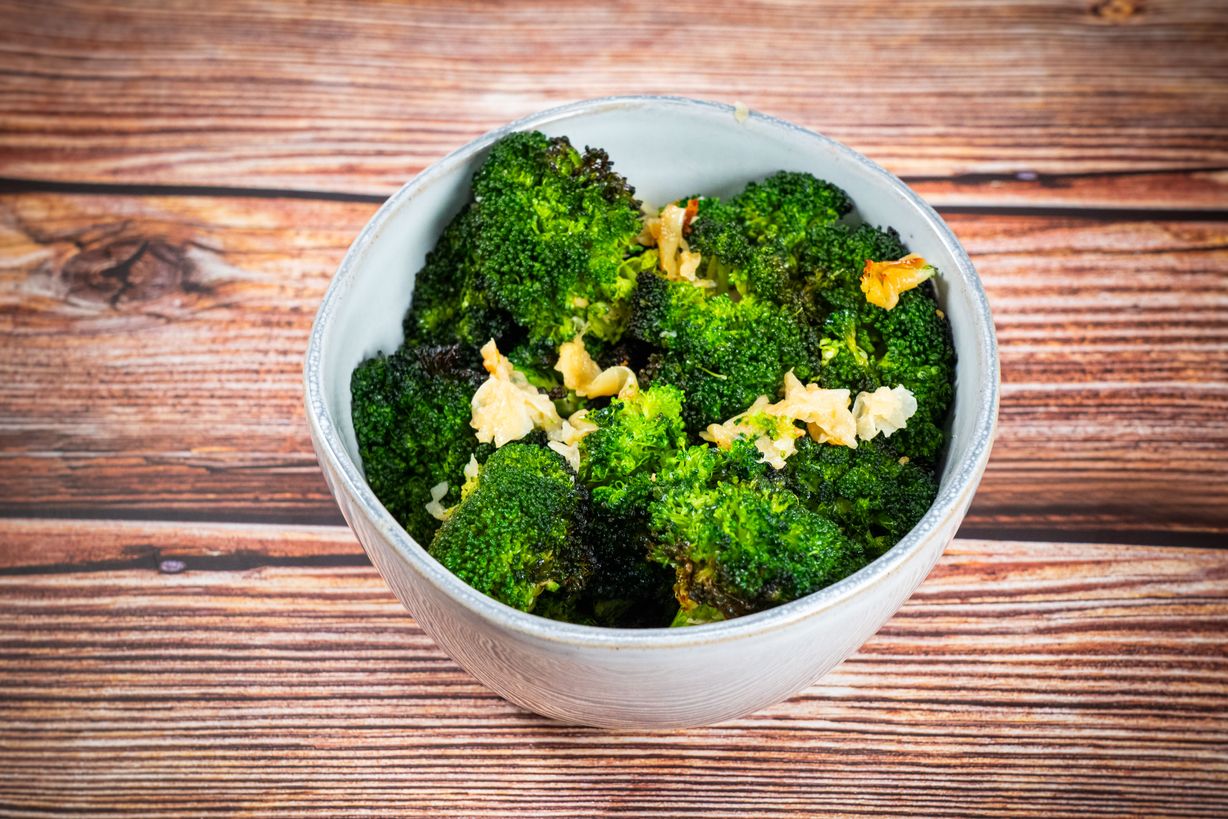 1/2 Tray - Burnt Brocoli at Blowin' Smoke BBQ @ Prime Time Butcher | Catering in WOODBURY, NY 117971212 | YourMenu® Online Ordering