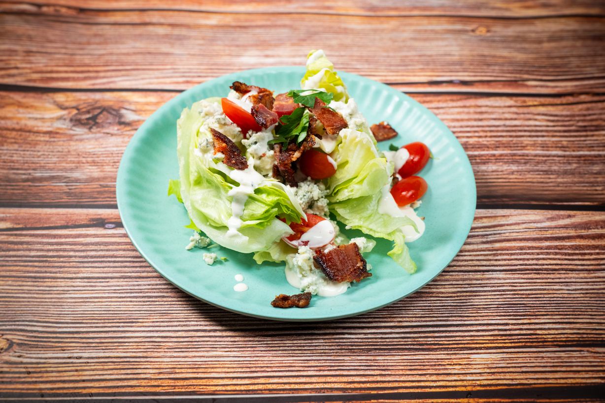 1/2 Tray - Iceberg Wedge at Blowin' Smoke BBQ @ Prime Time Butcher | Catering in WOODBURY, NY 117971212 | YourMenu® Online Ordering