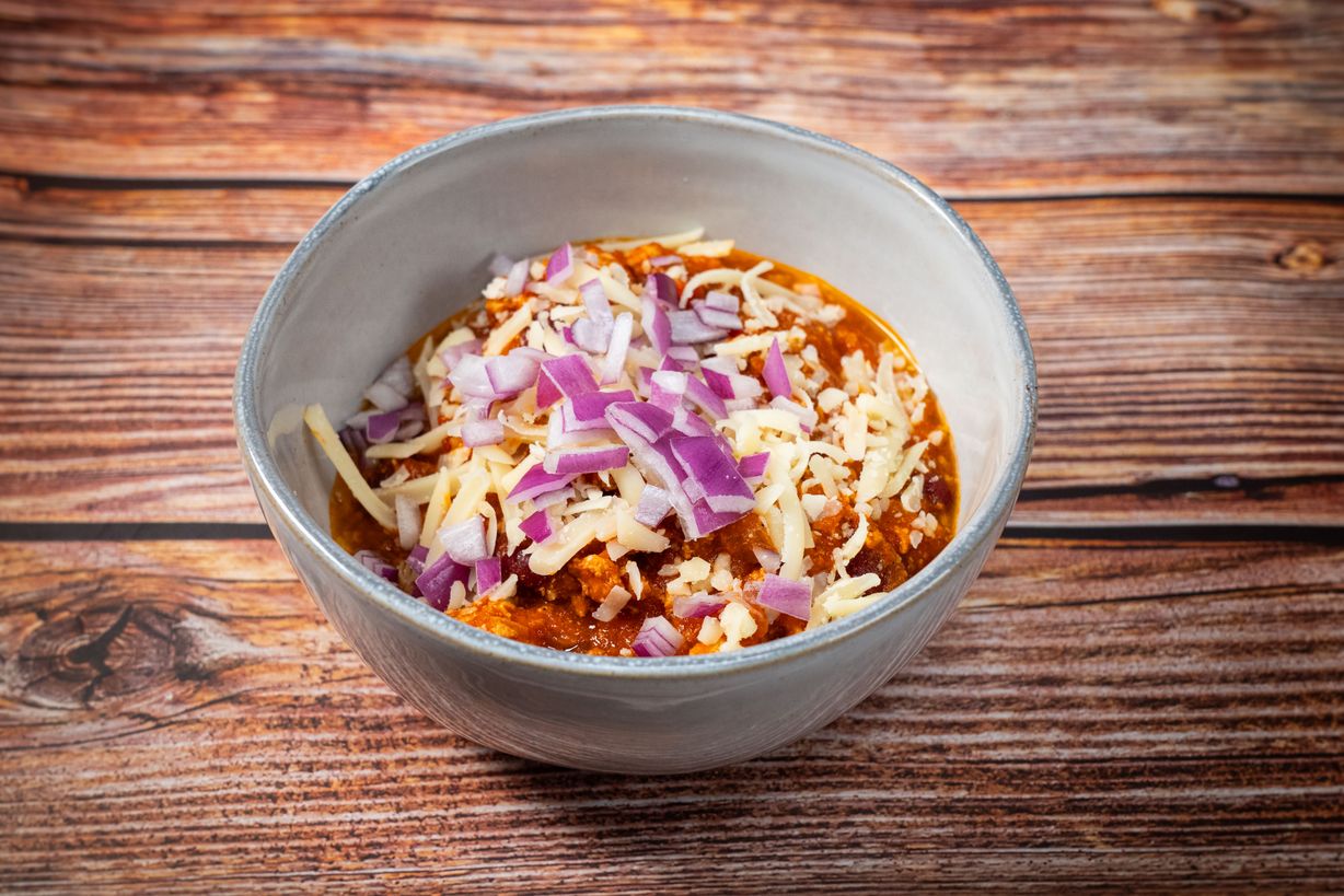 1/2 Tray - Turkey Chili at Blowin' Smoke BBQ @ Prime Time Butcher | Catering in WOODBURY, NY 117971212 | YourMenu® Online Ordering