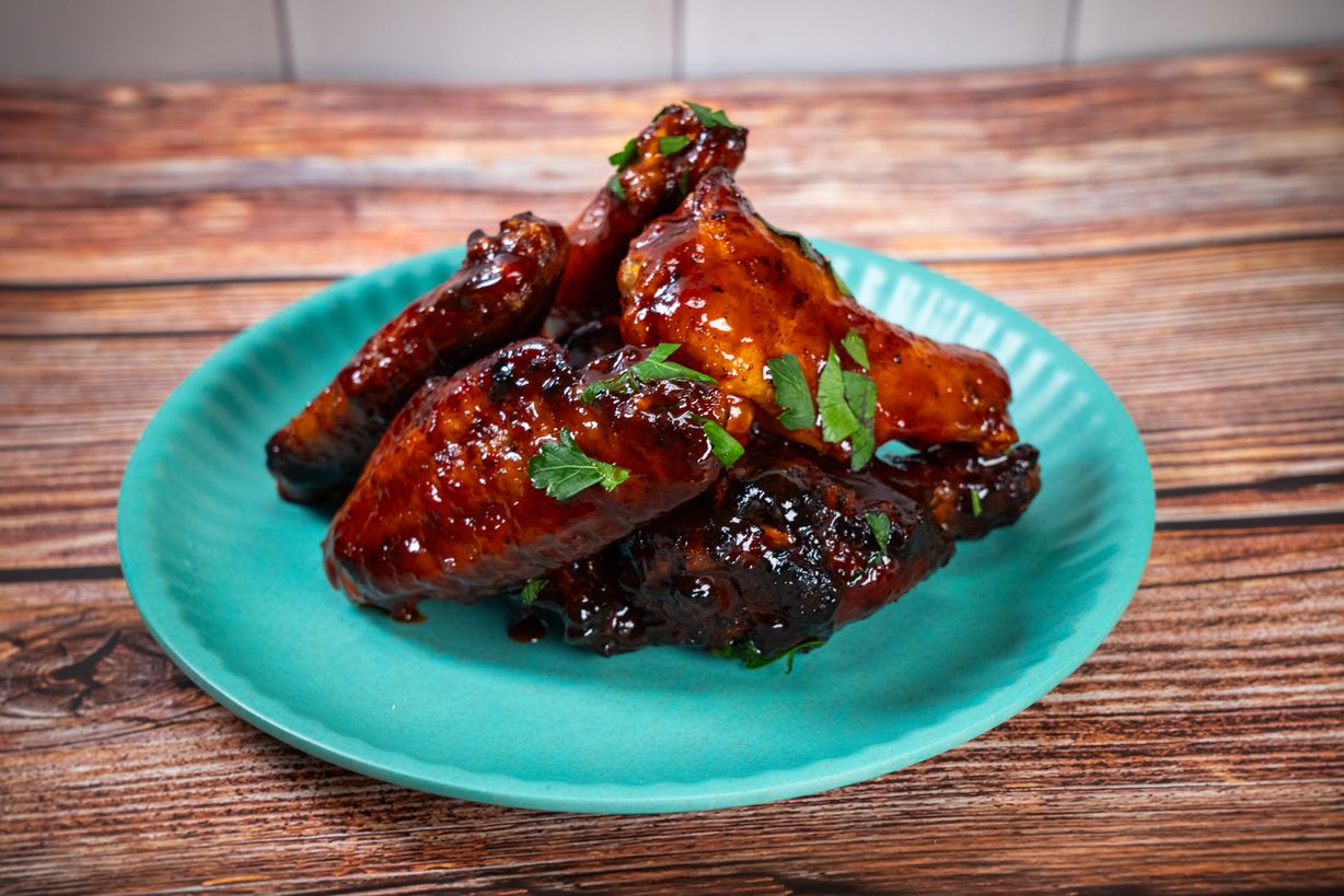1/2 Tray - Smoked Wings (36 pcs) at Blowin' Smoke BBQ @ Prime Time Butcher | Catering in WOODBURY, NY 117971212 | YourMenu® Online Ordering